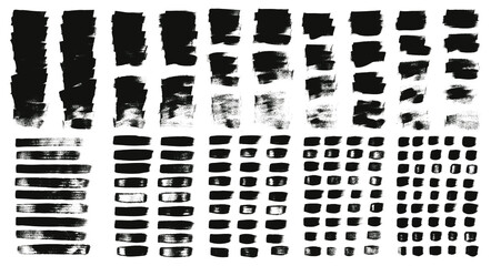 Flat Calligraphy Paint Brush Regular Short Background & Straight Lines Mix High Detail Abstract Vector Background Ultra Mix Set 