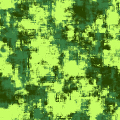 Seamless digital camouflage pattern. Green camouflage for hunting and fishing. Woodland camouflage.