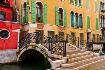 Fototapeta na wymiar for the streets of Venice