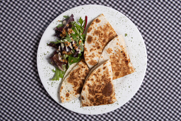 Mexican quesadilla.