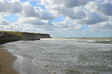plage d'arromanches les bains