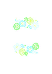 花　カラフル　カード用