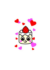 ケーキ　誕生日　祝い