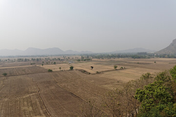 Obraz premium View from the hill of the cave temple of the tiger