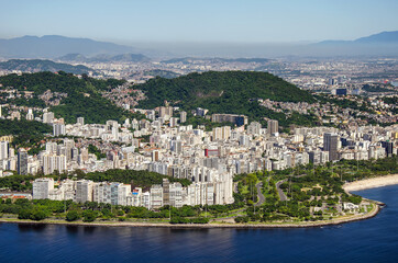 Fototapeta na wymiar View on Rio de Janeiro Bay