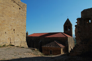 Iglesia en el Castillo de San Vicente de la Sonsierra.