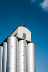 Silos plant for the storage and drying of cereal