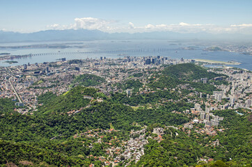 View on the city of Rio de Janeiro