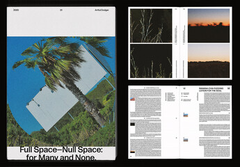 Photo Book and Text Layout