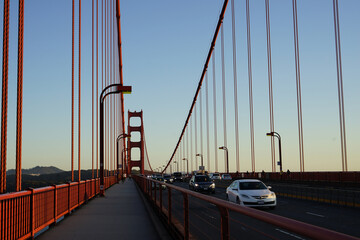 Fototapeta na wymiar SAN FRANCISCO GOLDEN GATE BRIDGE