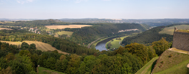 Elbblick - Königsstein - Sächsische Schweiz