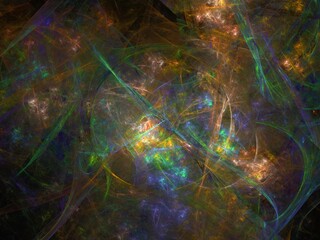 Imaginatory fractal background Image