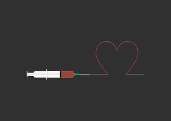 Illustration de la vaccination - crise du coronavirus