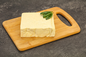 Asian vegetarian tofu soya cheese