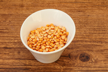 Dry peas for cooking