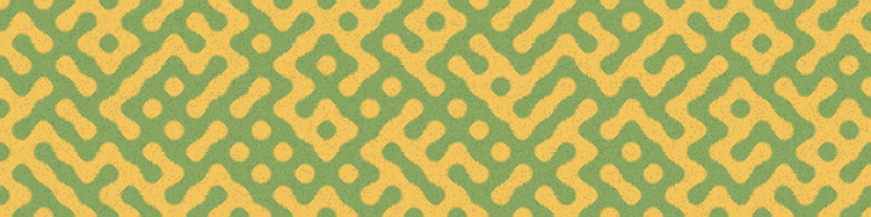 Naklejka premium Abstract Geometric Pattern generative computational art illustration
