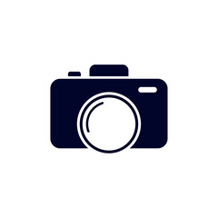 Camera icon logo vector template, Creative Movie logo concept, Icon symbol, Illustration