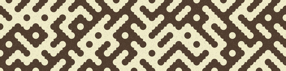 Abstract Geometric Pattern generative computational art illustration