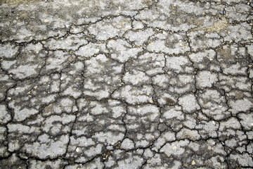 Broken street floor