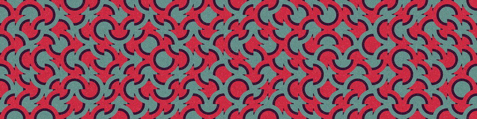 Abstract Geometric Pattern generative computational art illustration