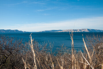 View of island Krk and Prvic