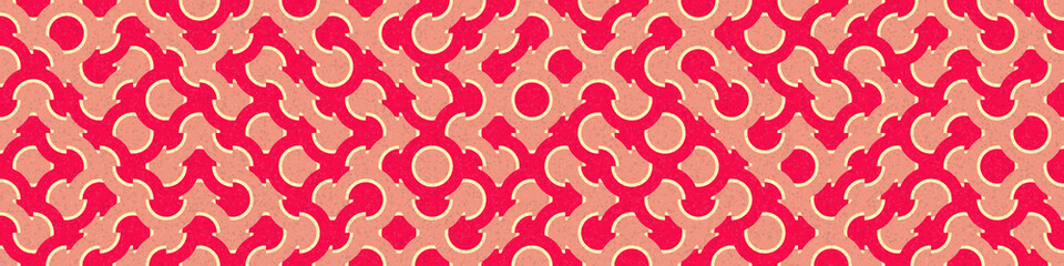 Abstract Geometric Pattern generative computational art illustration