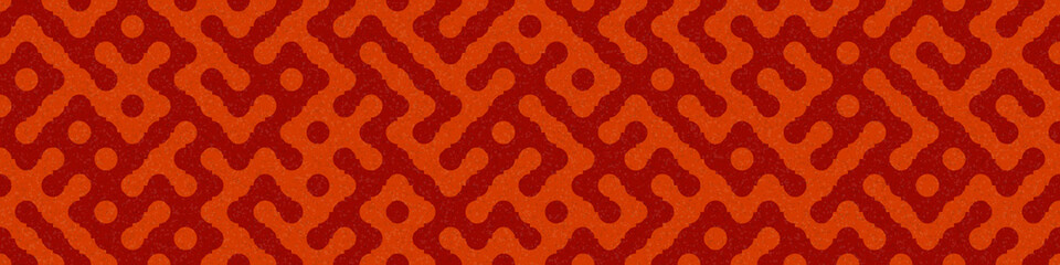 Abstract Geometric Pattern generative computational art illustration