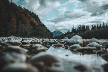 Im Herbst an der Iller