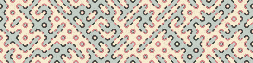 Abstract Geometric Pattern generative computational art illustration