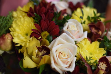 bunch of flowers
