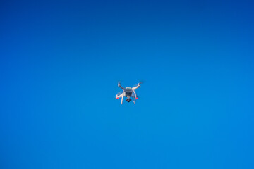 Drone flying