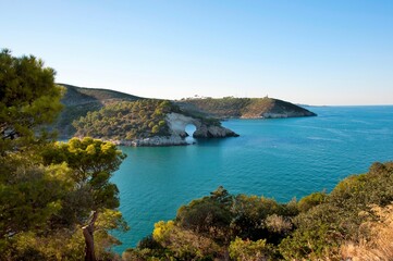 Fototapeta premium Gargano - La bellissima costa vicino Vieste