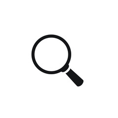 Magnifying glass icon vector