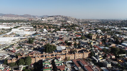 “Vista general de las calles y periferia, el 28 de noviembre de 2020, en 
Atizapán de Zaragoza, Estado de México"
