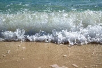 wave on the beach