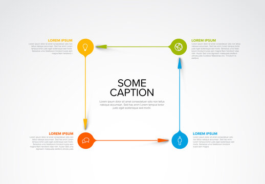 Cycle  Infographic Schema Diagram Layout