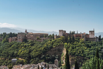 Fototapeta na wymiar Image of the Alhambra in Granada, Spain.