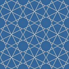 Tile grey and blue vector pattern