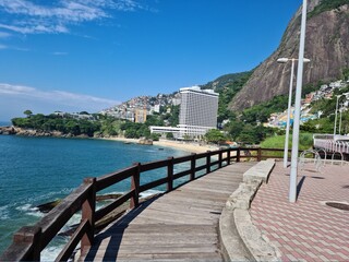 Obraz premium view from the pier