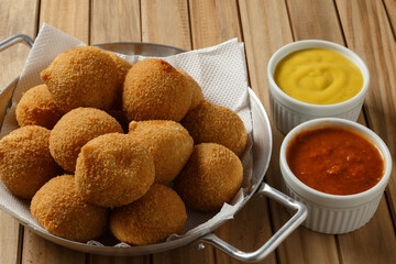 Brazlian Snack. Coxinha de frango