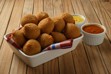 Brazlian Snack. Coxinha de frango