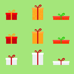 Set of New Year's gifts