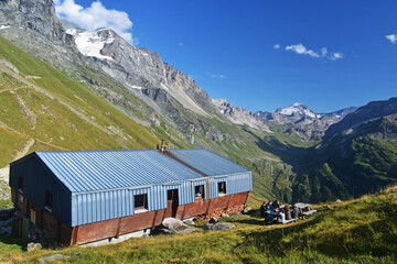 Refuge du Mont Pourri (parc de la Vanoise)