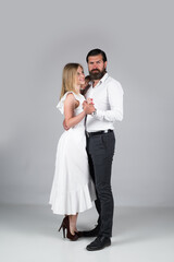 Ballroom dancing. Couple dance. Passion and love concept. Dancing, Salsa, Tangoing. Waltz. Couple...