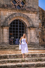 Fototapeta na wymiar Ancient village Altos de Chavon - Colonial town reconstructed in Casa de Campo, La Romana, Dominican Republic.