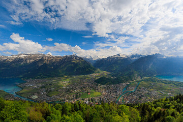 landscape with mountains and clouds 3