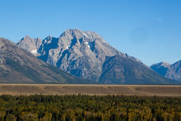 Teton Mountains from Wyoming