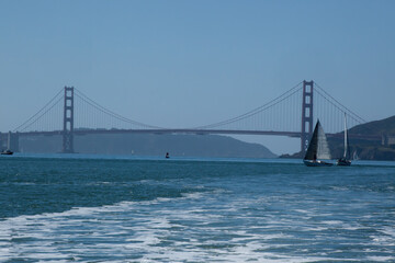 Sailboat in San Francisco Bay