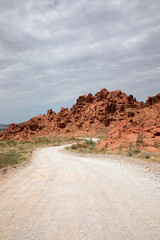 Valley of fire - Nationalpark (USA) in Nevada, Nähe Las Vegas