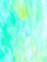 Fototapeta na wymiar abstract watercolor background with green pattern